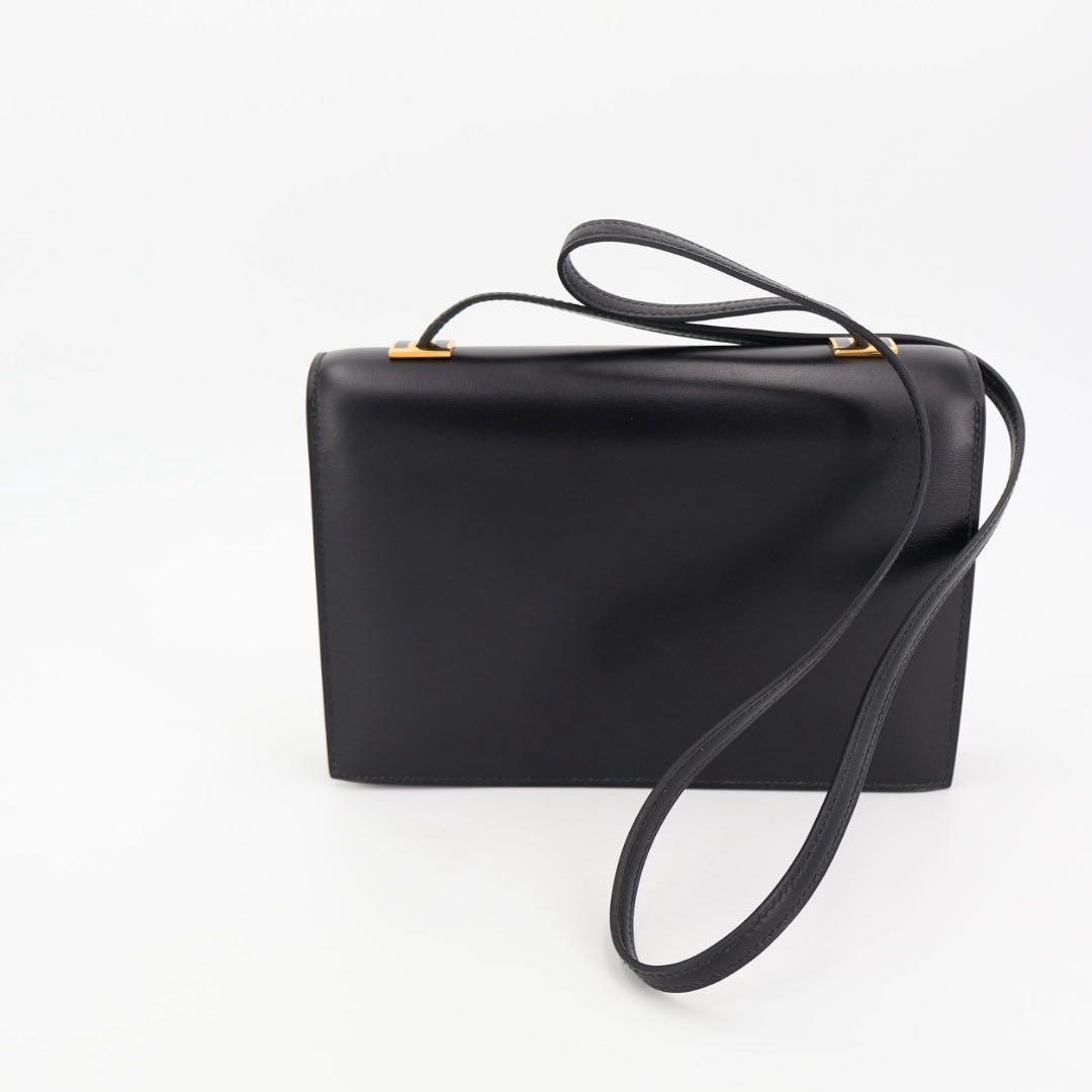 エルメス HERMES ヴィンテージ レザー ショルダーバッグ