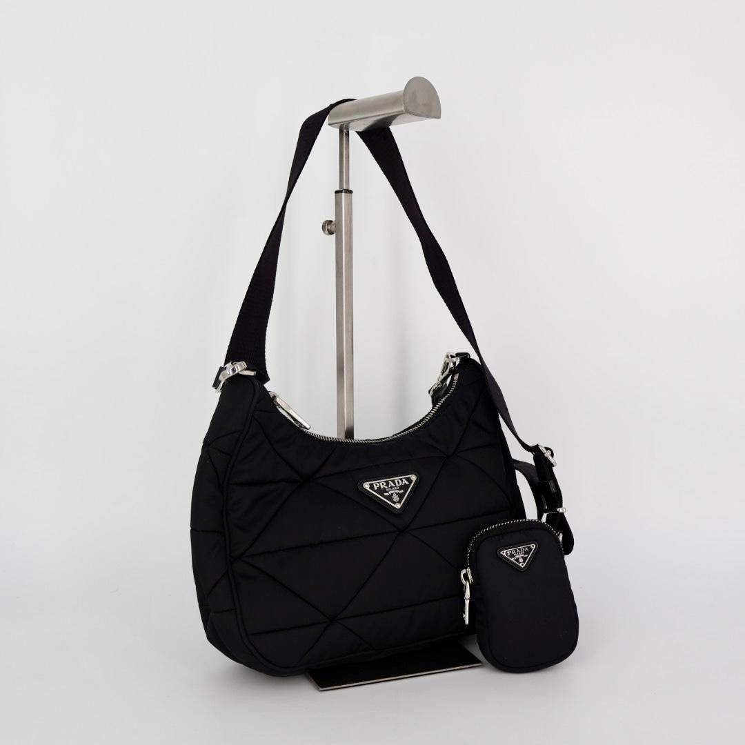 プラダ PRADA 1BC151 斜め掛け ショルダーバッグ NERO ブラック レディース 美品