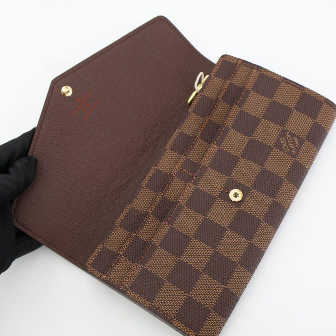 ルイヴィトン LOUIS VUITTON ダミエ ポルトフォイユ・サラ ダミエ 財布 N63209