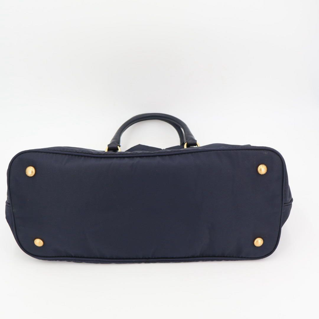 プラダ PRADA テスートナイロン×レザー 2WAY ショルダー ハンドバッグ