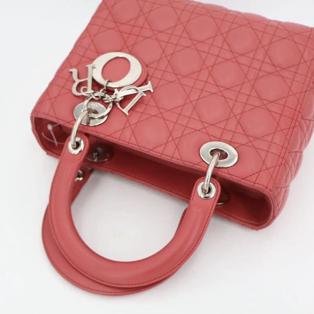 クリスチャンディオール Christian Dior レディディオール カナージュ ハンド ショルダーバッグ