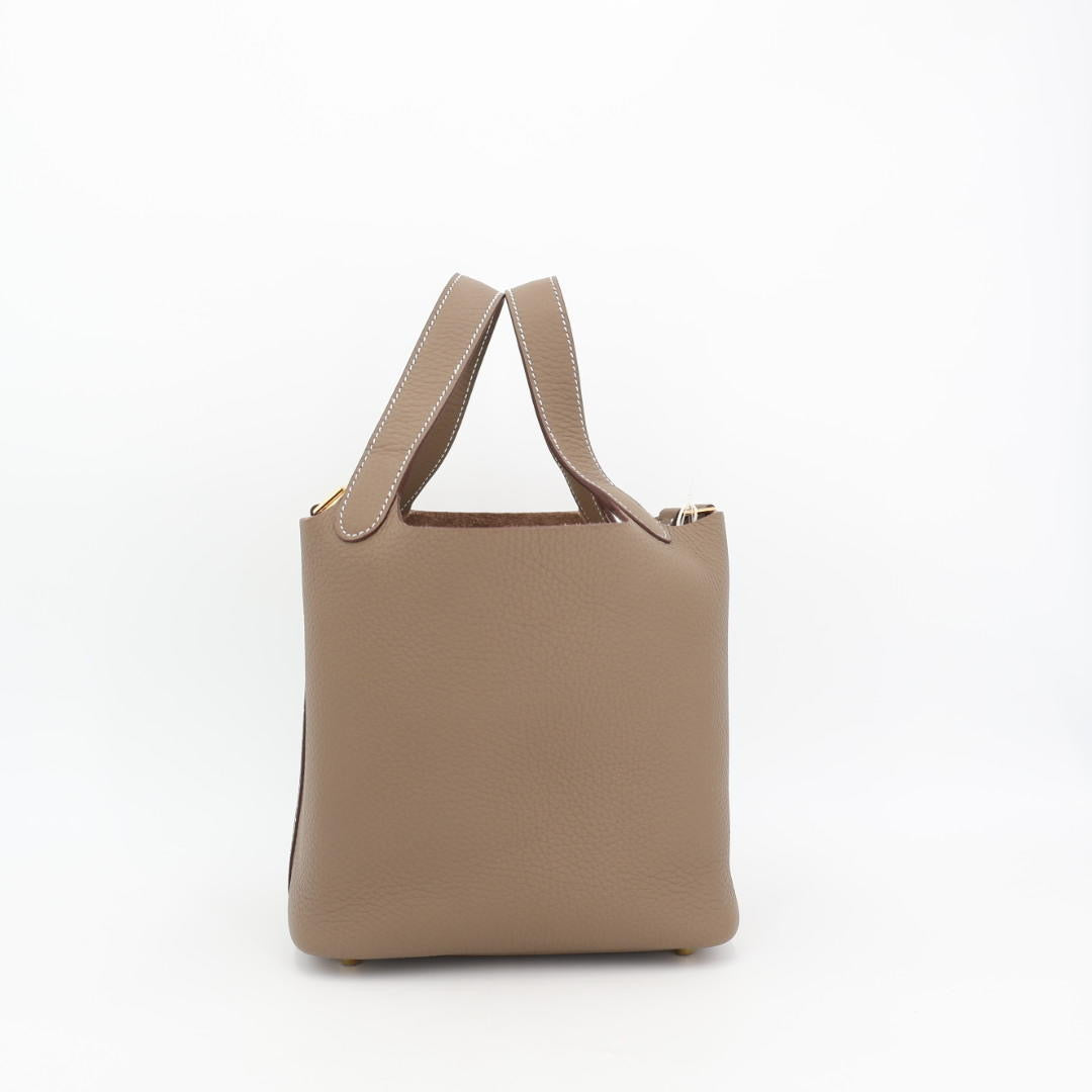 エルメス HERMES ﾋﾟｺﾀﾝﾛｯｸPM ﾄﾘﾖﾝｸﾚﾏﾝｽ G金具 W刻 ｴﾄｩｰﾌﾟ