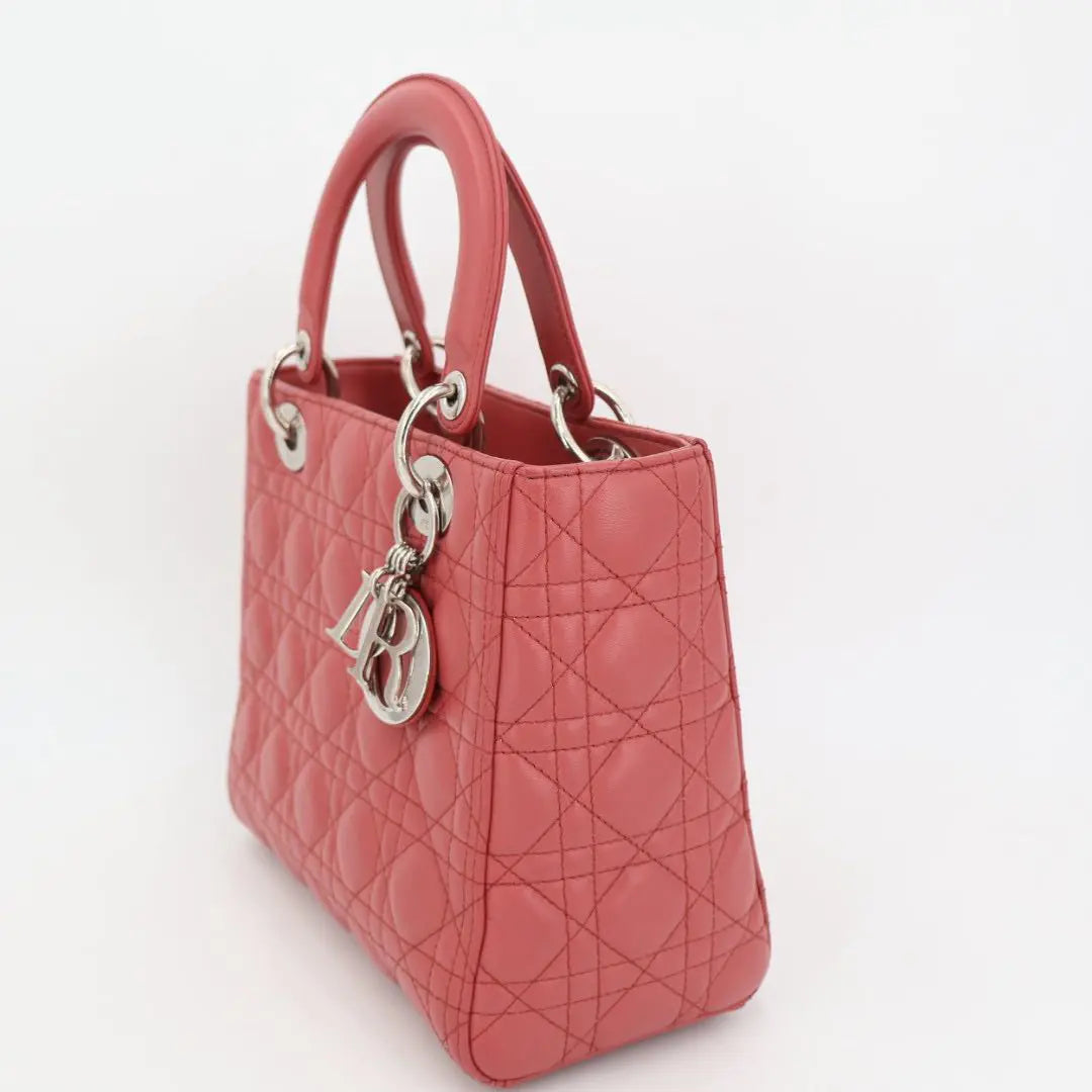 クリスチャンディオール Christian Dior レディディオール カナージュ ハンド ショルダーバッグ