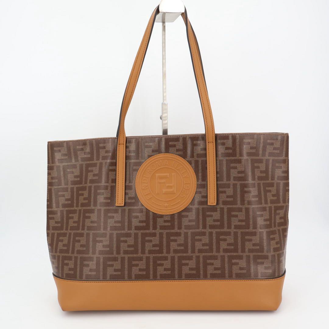 フェンディ FENDI トートバッグ ロゴ ショッピングバッグ FFロゴ トートバッグ