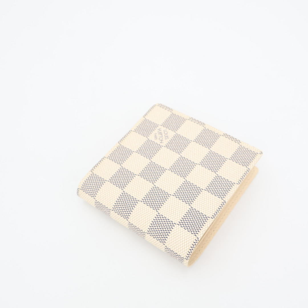 ルイヴィトン LOUIS VUITTON ポルトフォイユ マルコ 二つ折り財布 ダミエ