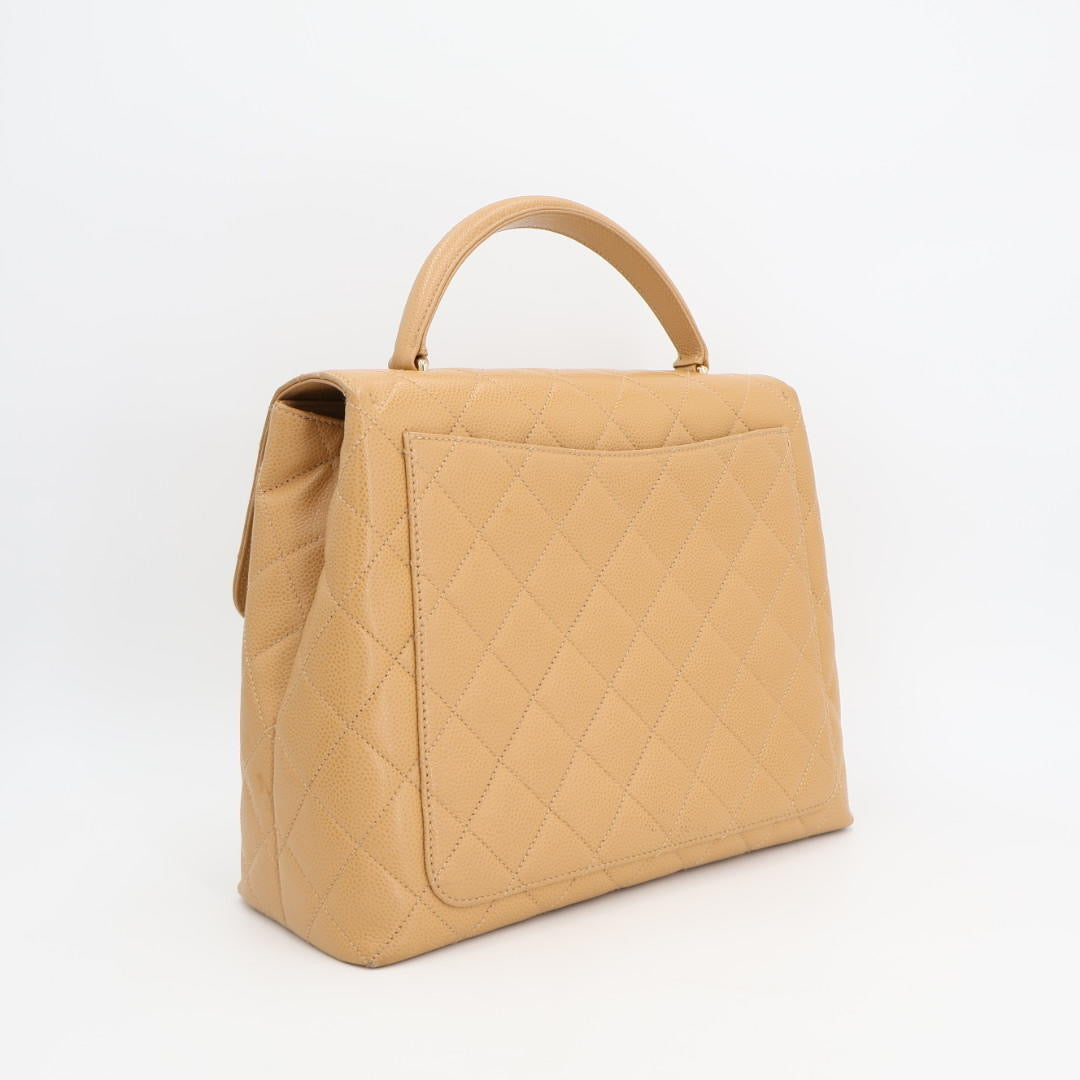 シャネル CHANEL マトラッセ ケリー型 トップハンドルバッグ