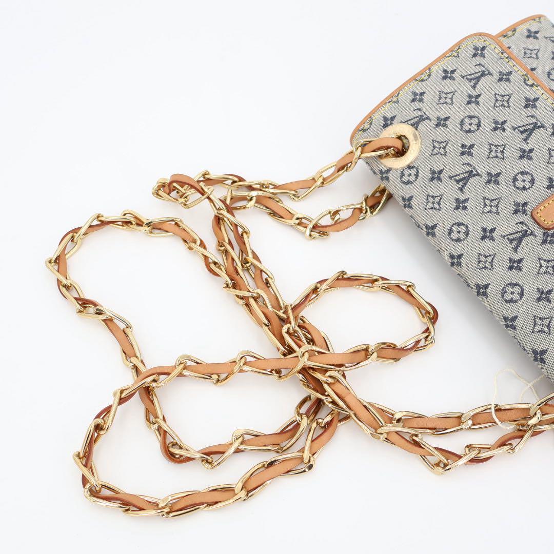 ルイヴィトン LOUIS VUITTON モノグラムミニ カミーユ チェーンバッグ ダブルチェーン ショルダーバッグ