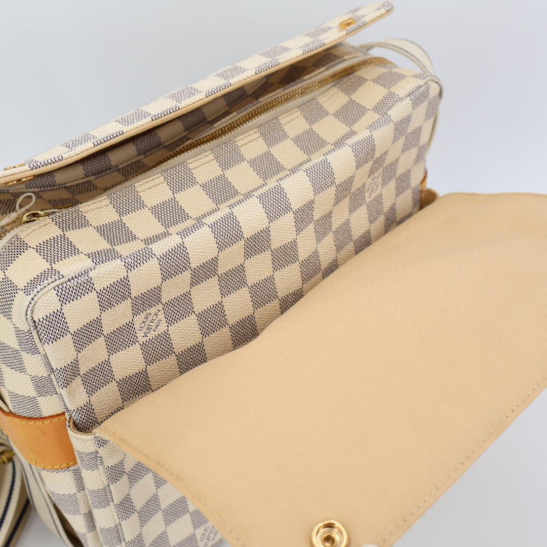 ルイ ヴィトン LOUIS VUITTON ダミエ アズール ナヴィグリオ N51189 ユニセックス ショルダーバッグ