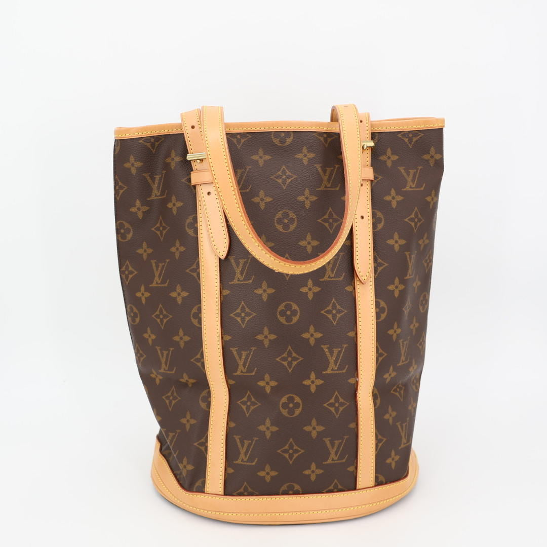 ルイヴィトン LOUIS VUITTON GM M42236 トートバッグ モノグラムキャンバス/ヌメ革 ブラウン