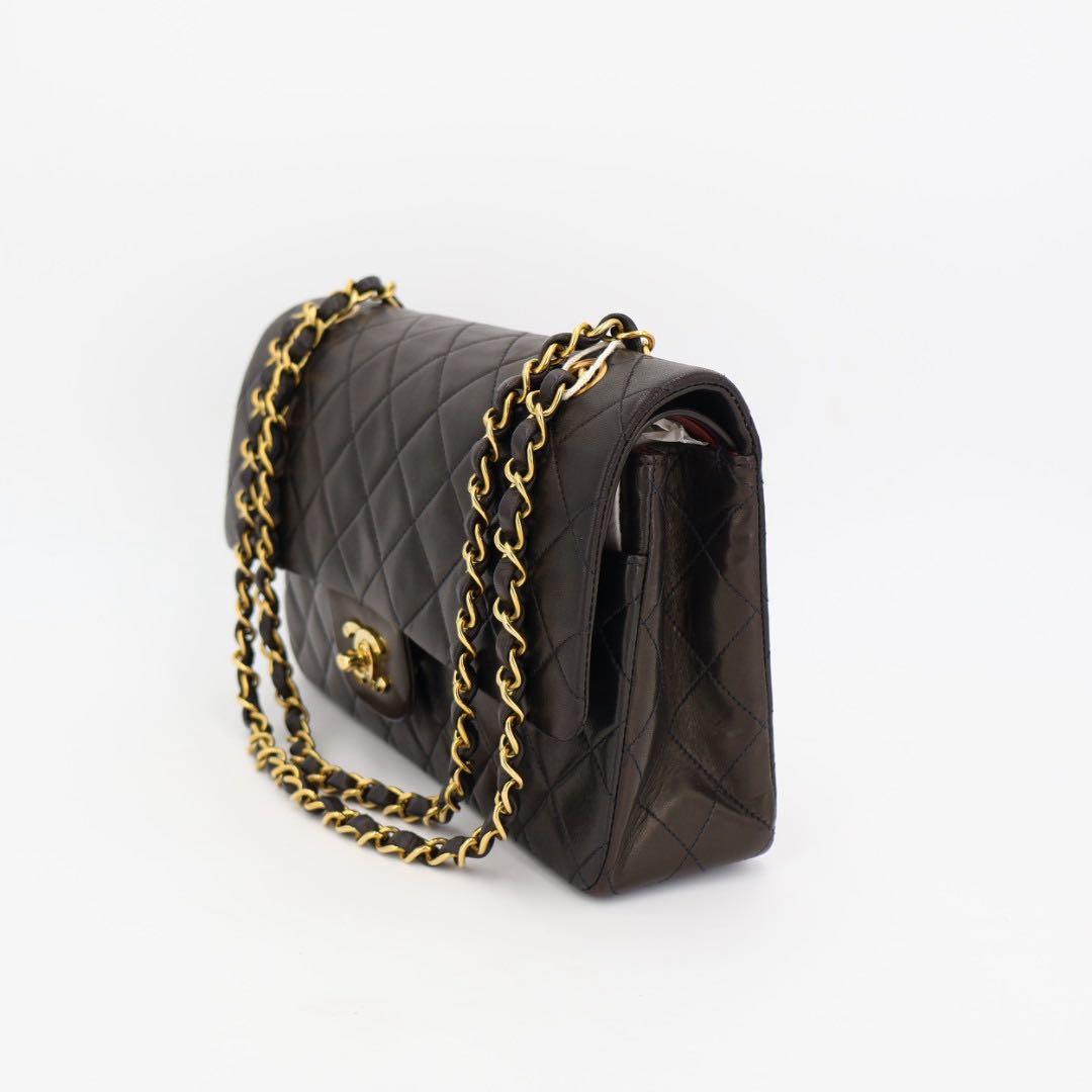 シャネル CHANEL マトラッセ ダブルフラップチェーンショルダー ショルダーバッグ