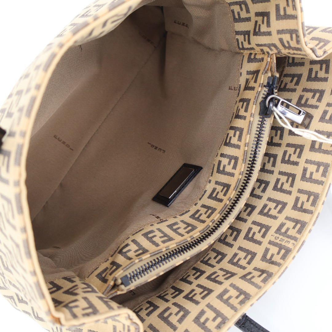 フェンディ Fendi ズッキーノ ズッカ柄 ハンドバッグ ミニトート トートバッグ