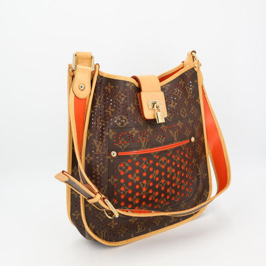ルイ ヴィトン LOUIS VUITTON モノグラム ペルフォ ミュゼット ショルダー バッグ オランジュ