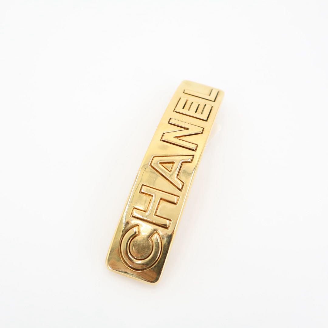 シャネル CHANEL シャネルロゴバレッタ バレッタ メタル