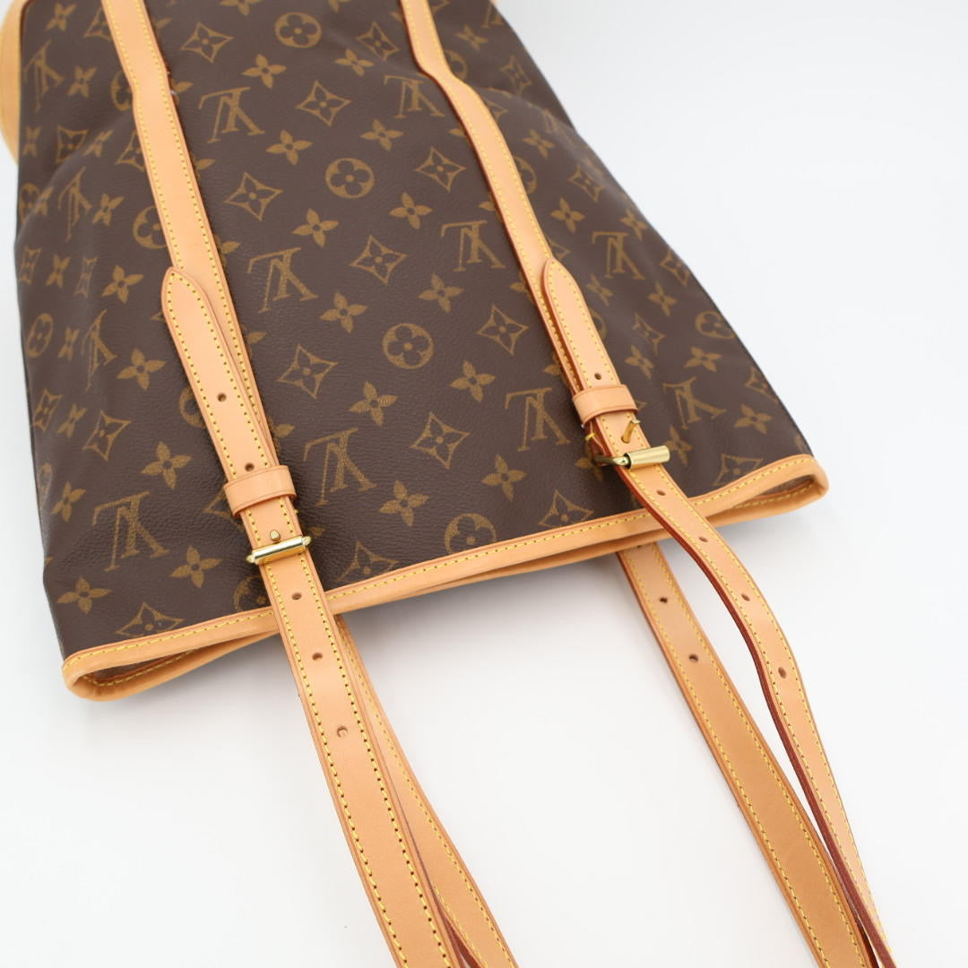 ルイヴィトン LOUIS VUITTON GM M42236 トートバッグ モノグラムキャンバス/ヌメ革 ブラウン