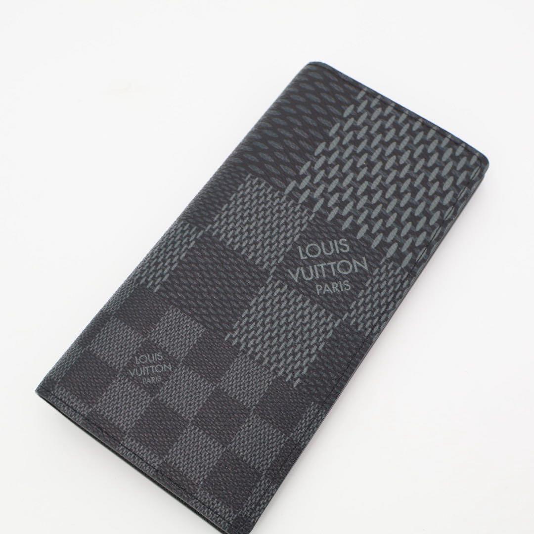 ルイ・ヴィトン Louis Vuitton N60436 ダミエグラフィット3D ポルトフォイユ・ブラザNM 長財布 2つ折り