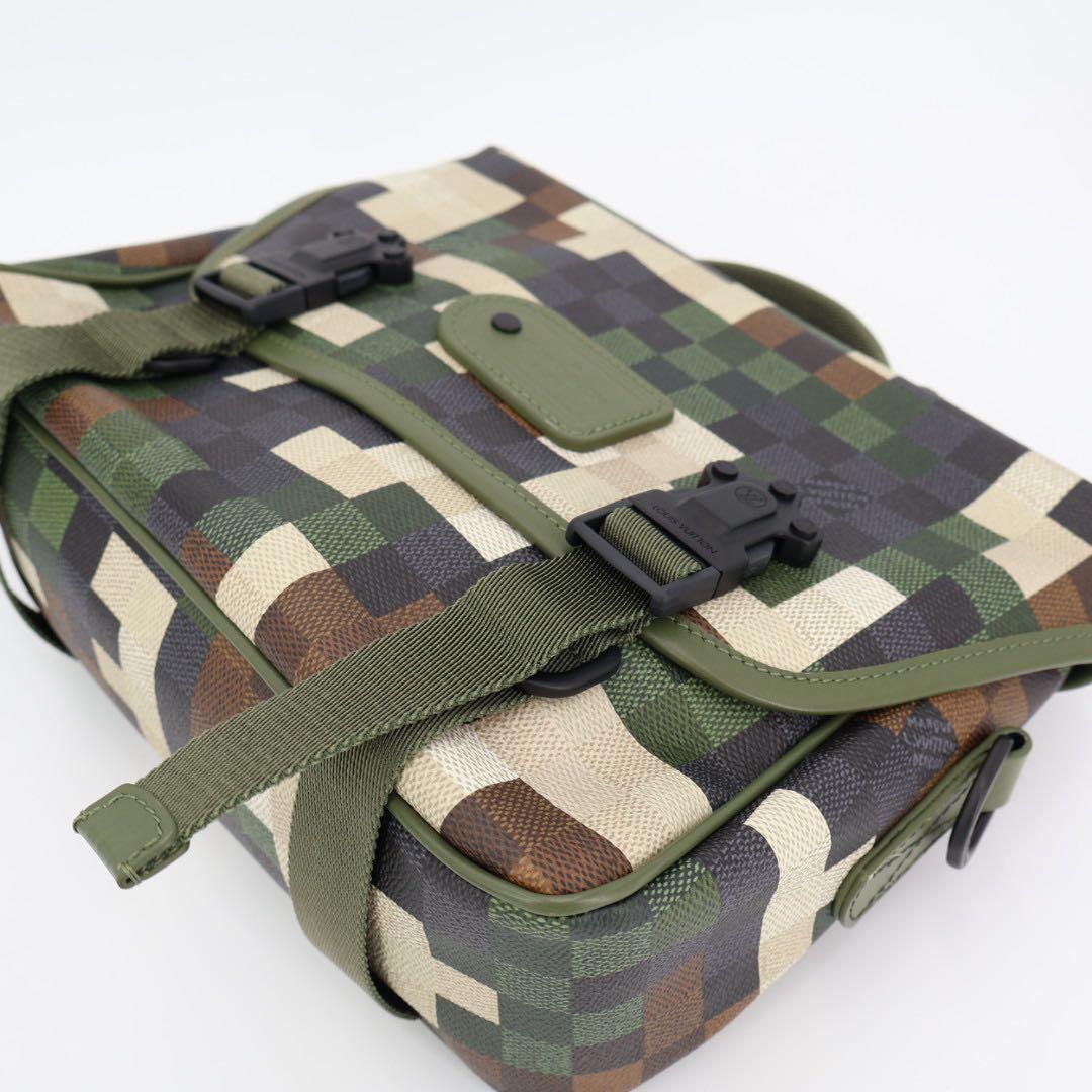 ルイ・ヴィトン LOUIS VUITTON ダモフラージュ キャンバス トレイル メッセンジャー M24449