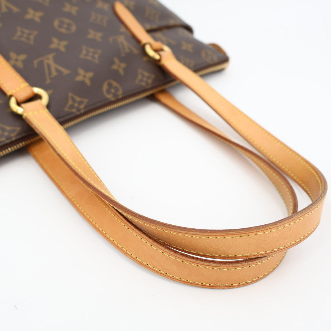 ルイ・ヴィトン LOUIS VUITTON モノグラム トータリーPM M41016 ブラウン PVC トートバッグ