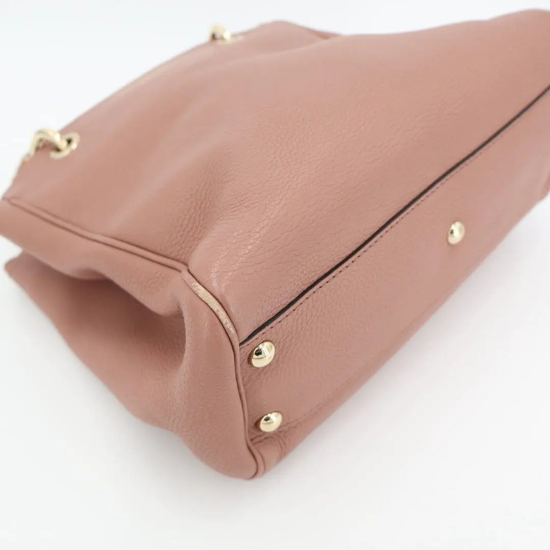 グッチ GUCCI バンブー レザー 2WAYハンドバッグ
