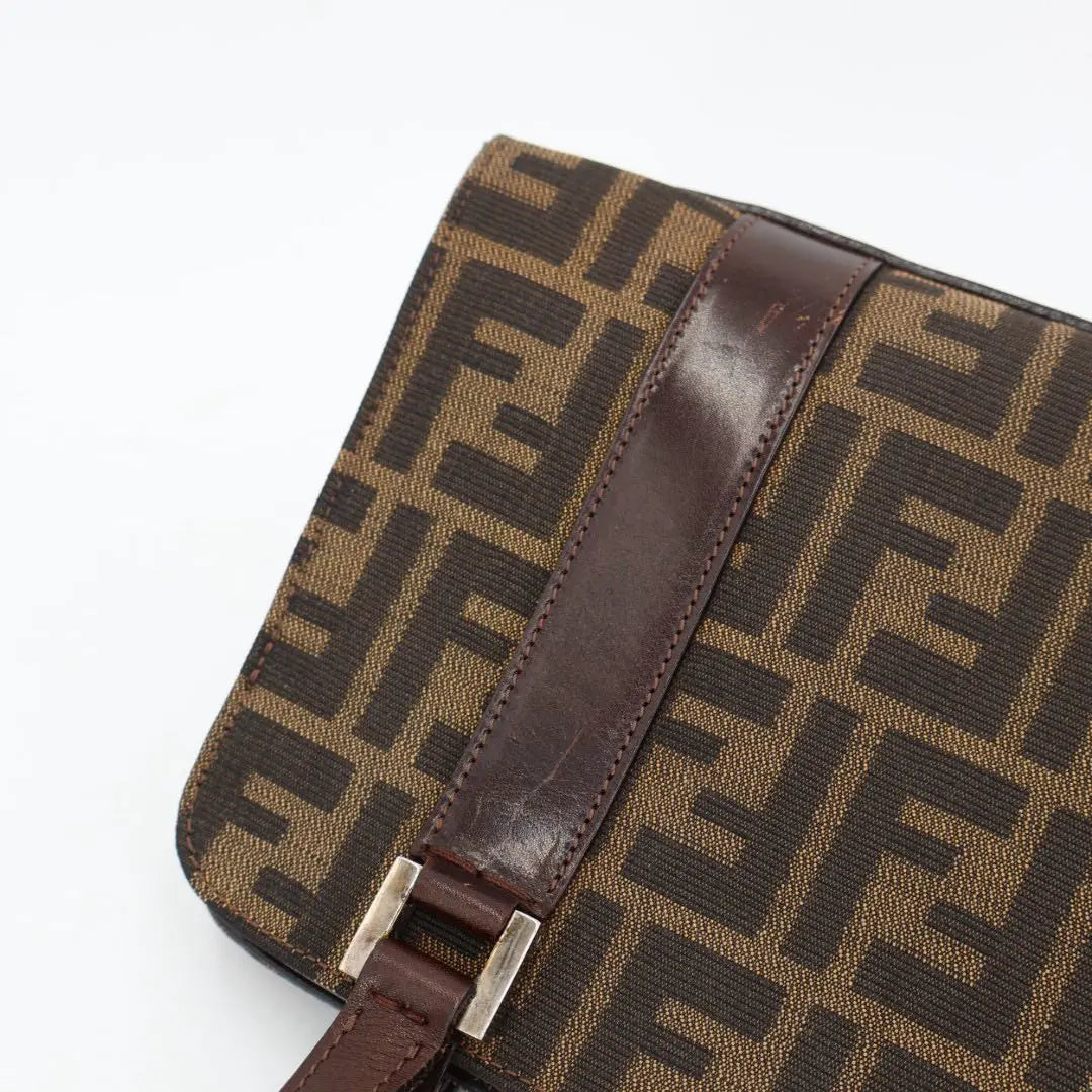 フェンディ FENDI ズッカ柄 ミニハンドバッグ