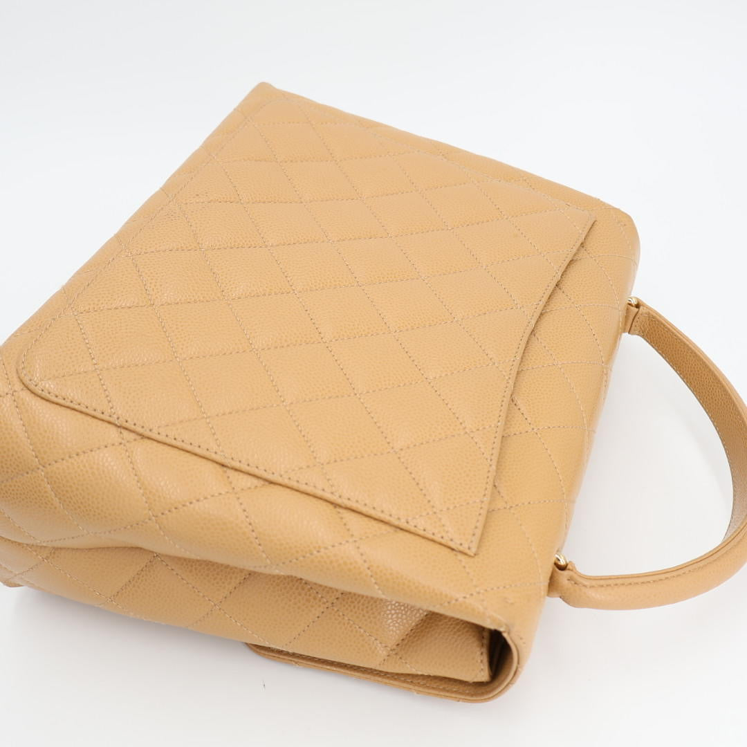 シャネル CHANEL マトラッセ ケリー型 トップハンドルバッグ