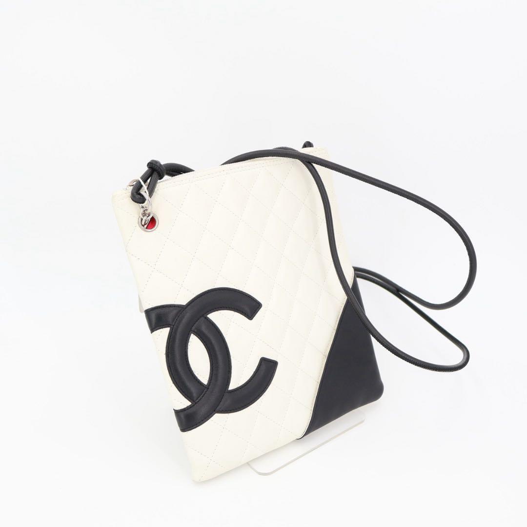 シャネル CHANEL ショルダーバッグ カンボンライン ミディアム ココマーク A25178 バッグ