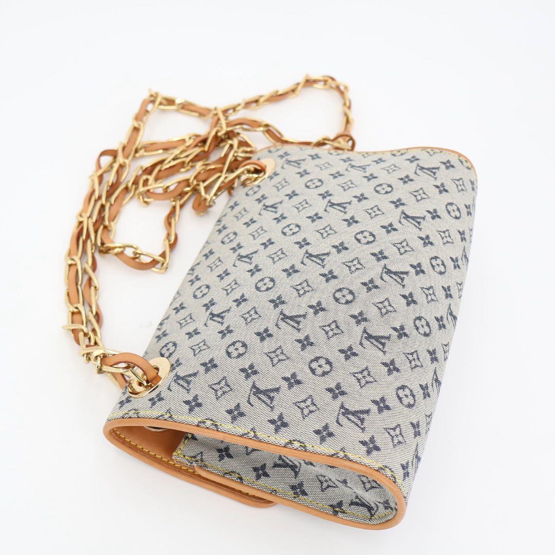 ルイヴィトン LOUIS VUITTON モノグラムミニ カミーユ チェーンバッグ ダブルチェーン ショルダーバッグ