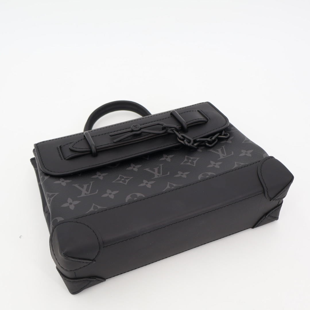 ルイヴィトン LOUIS VUITTON モノグラム エクリプス スティーマーバッグ