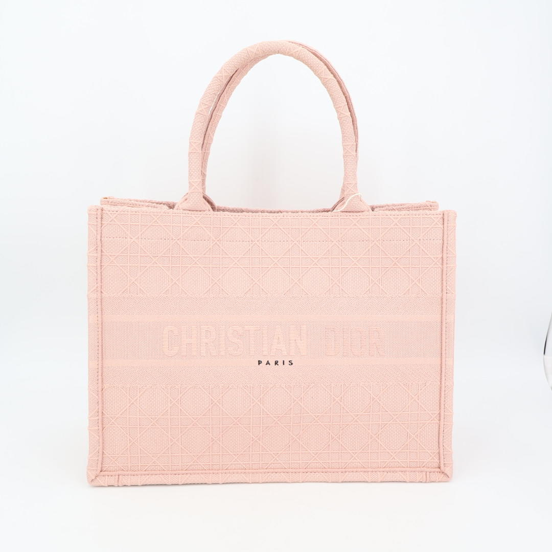 クリスチャンディオール Christian Dior BOOK TOTE ブックトート カナージュ トートバッグ