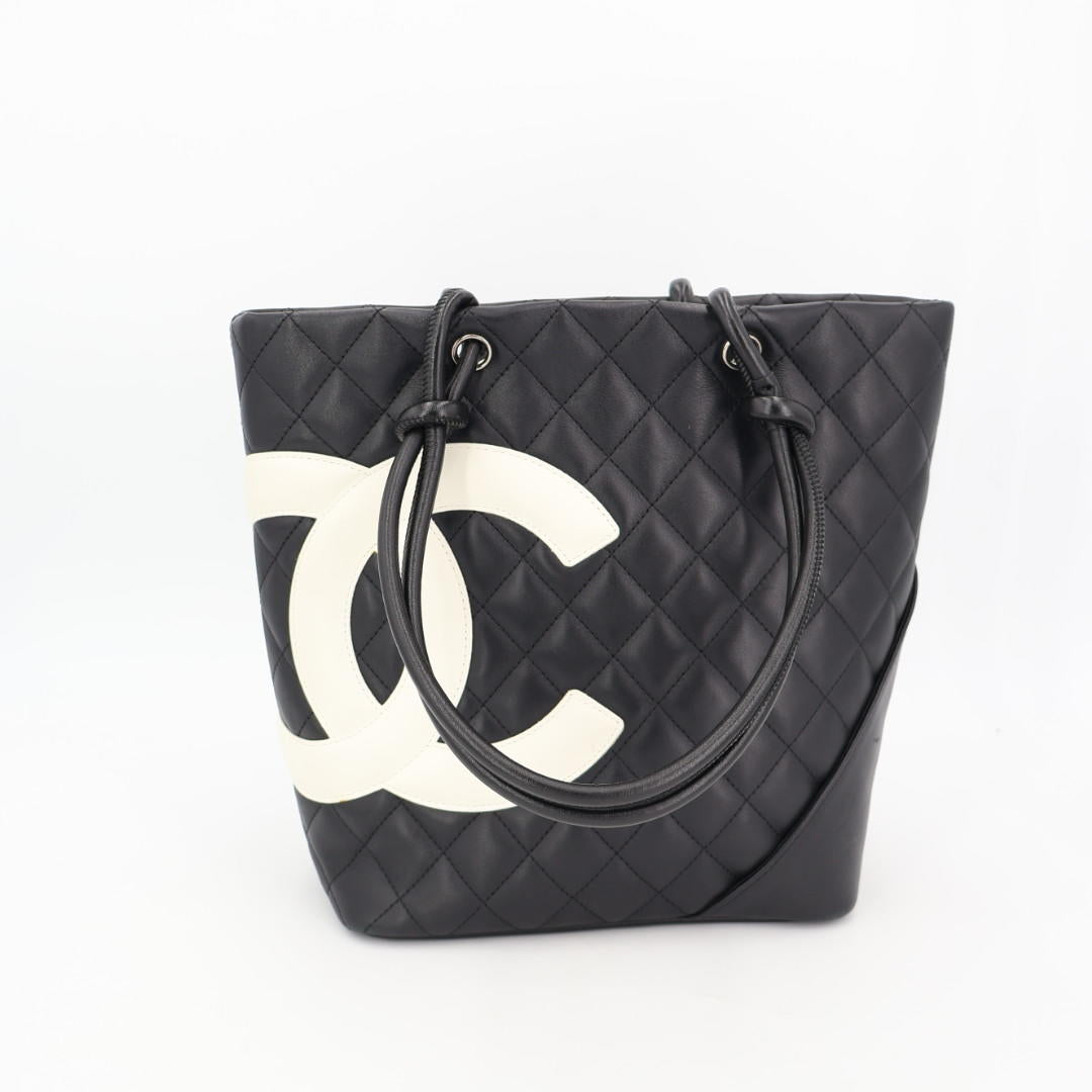 シャネル CHANEL カンボンライン ミディアム トートバッグ