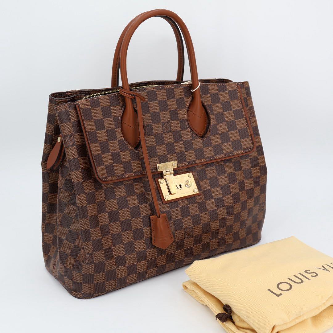 ルイ ヴィトン LOUIS VUITTON アスコットダミエエべヌ トートバッグハンドバッグ　N41273