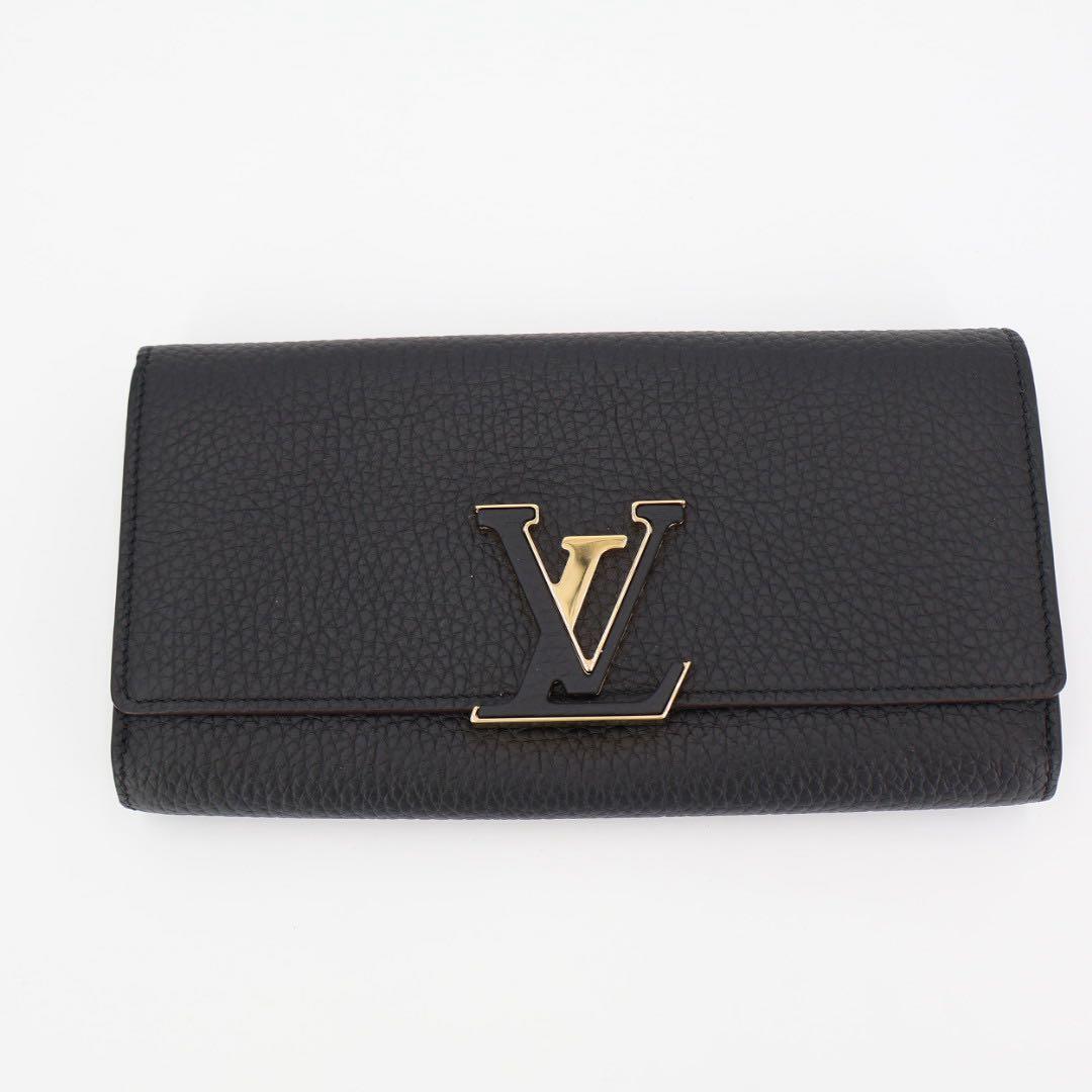 ルイヴィトン LOUIS VUITTON 長財布 ポルトフォイユ・カプシーヌ 　トリヨンレザー　マリーヌルージュ　M63739