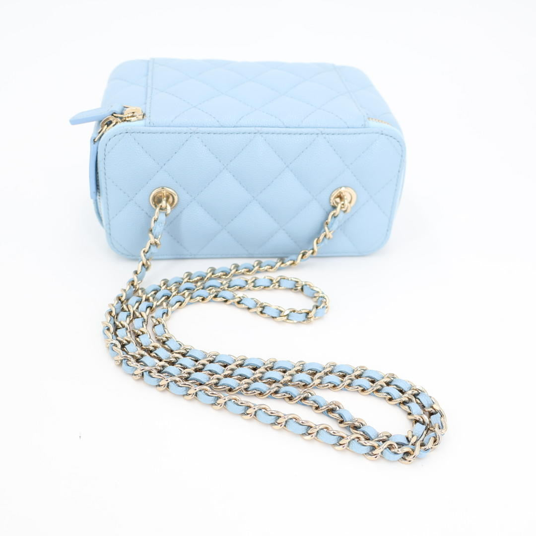シャネル CHANEL マトラッセ バニティバッグ 美品