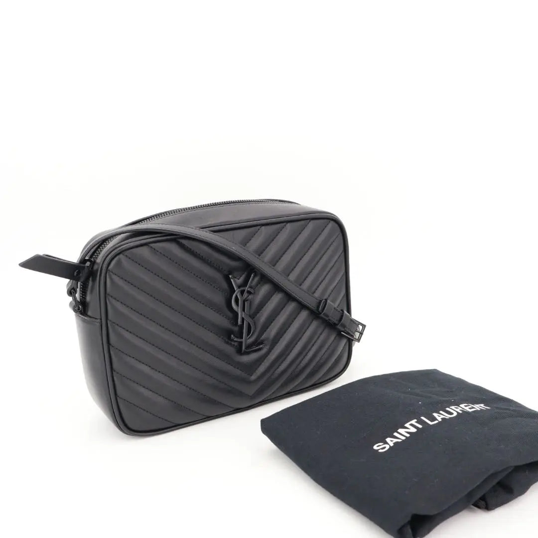 サンローラン SAINT LAURENT ブラックショルダーバッグ