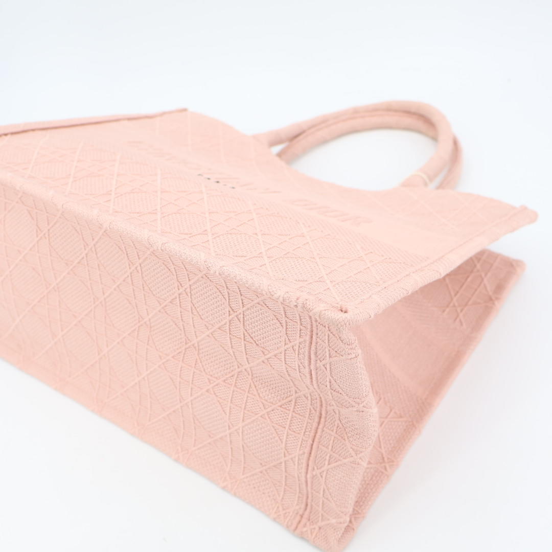 クリスチャンディオール Christian Dior BOOK TOTE ブックトート カナージュ トートバッグ