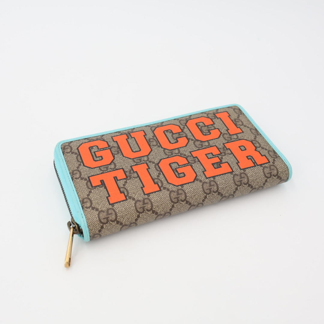 GUCCI グッチ『グッチタイガー GGスプリーム ジップアラウンドウォレット』673003 メンズ レディース ラウンドファスナー長財布