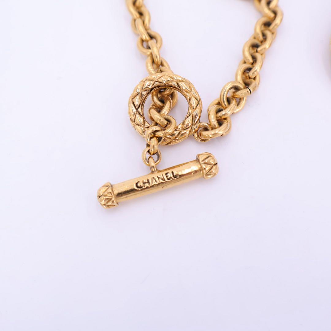 シャネル CHANEL ココマーク 94A ネックレス GP ゴールド