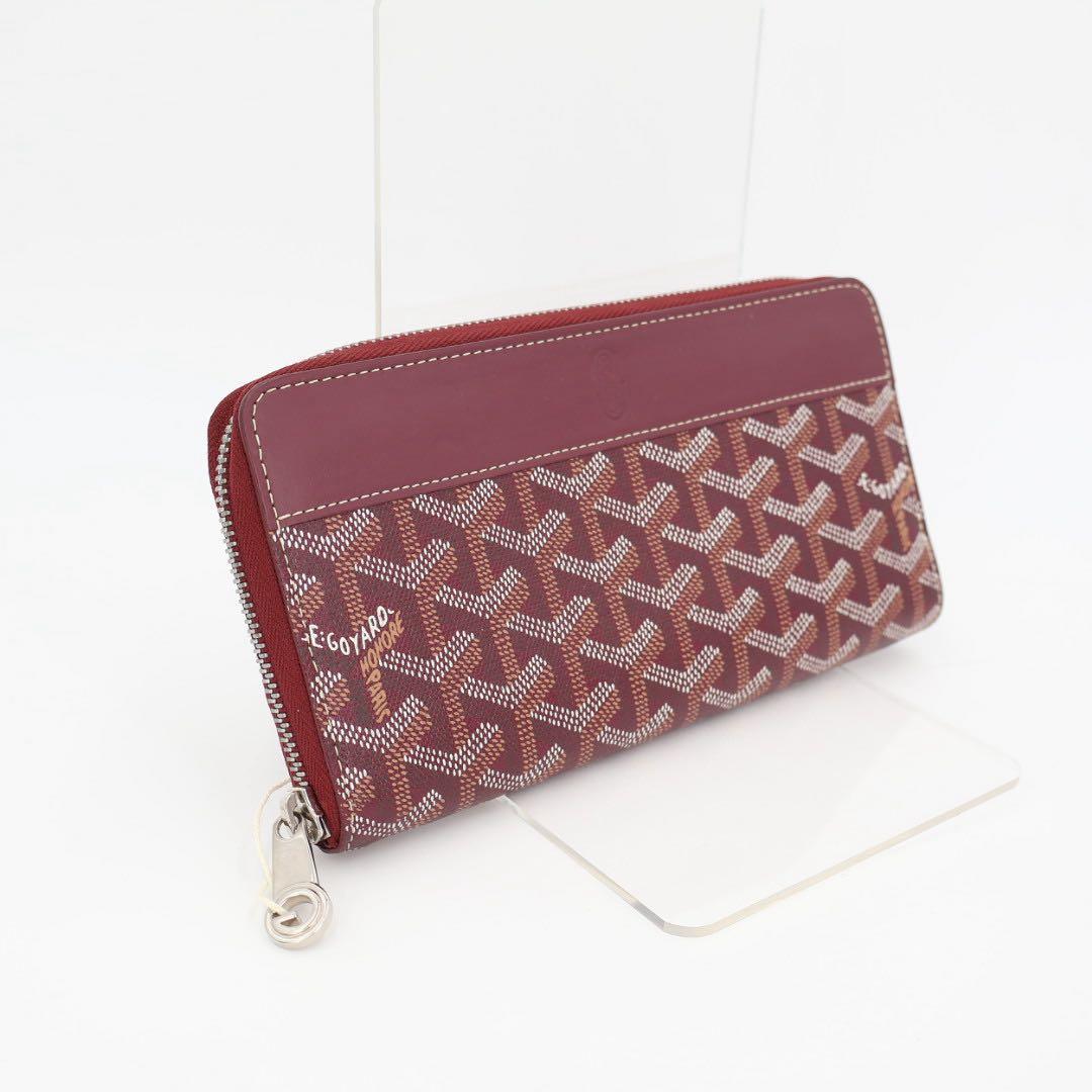 ゴヤール GOYARD MATIGNON APM ZIP GM メンズ,レディース レザー コーティングキャンバス 長財布