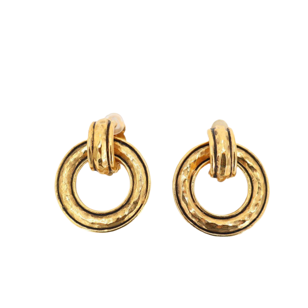 シャネル CHANEL マトラッセ フープ イヤリング ゴールド アクセサリー レディース