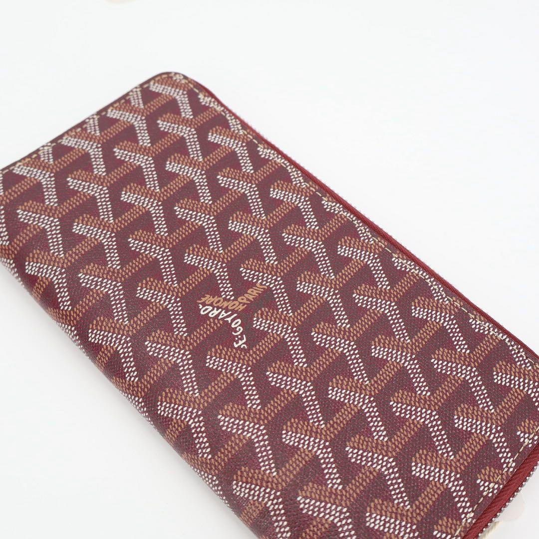 ゴヤール GOYARD MATIGNON APM ZIP GM メンズ,レディース レザー コーティングキャンバス 長財布