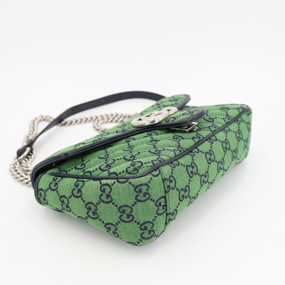 グッチ GUCCI グッチ GGマーモント マルチカラー スモール ショルダーバッグ