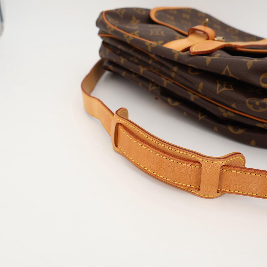 ルイヴィトン LOUIS VUITTON モノグラム ソミュール35 斜め掛け ショルダーバッグ