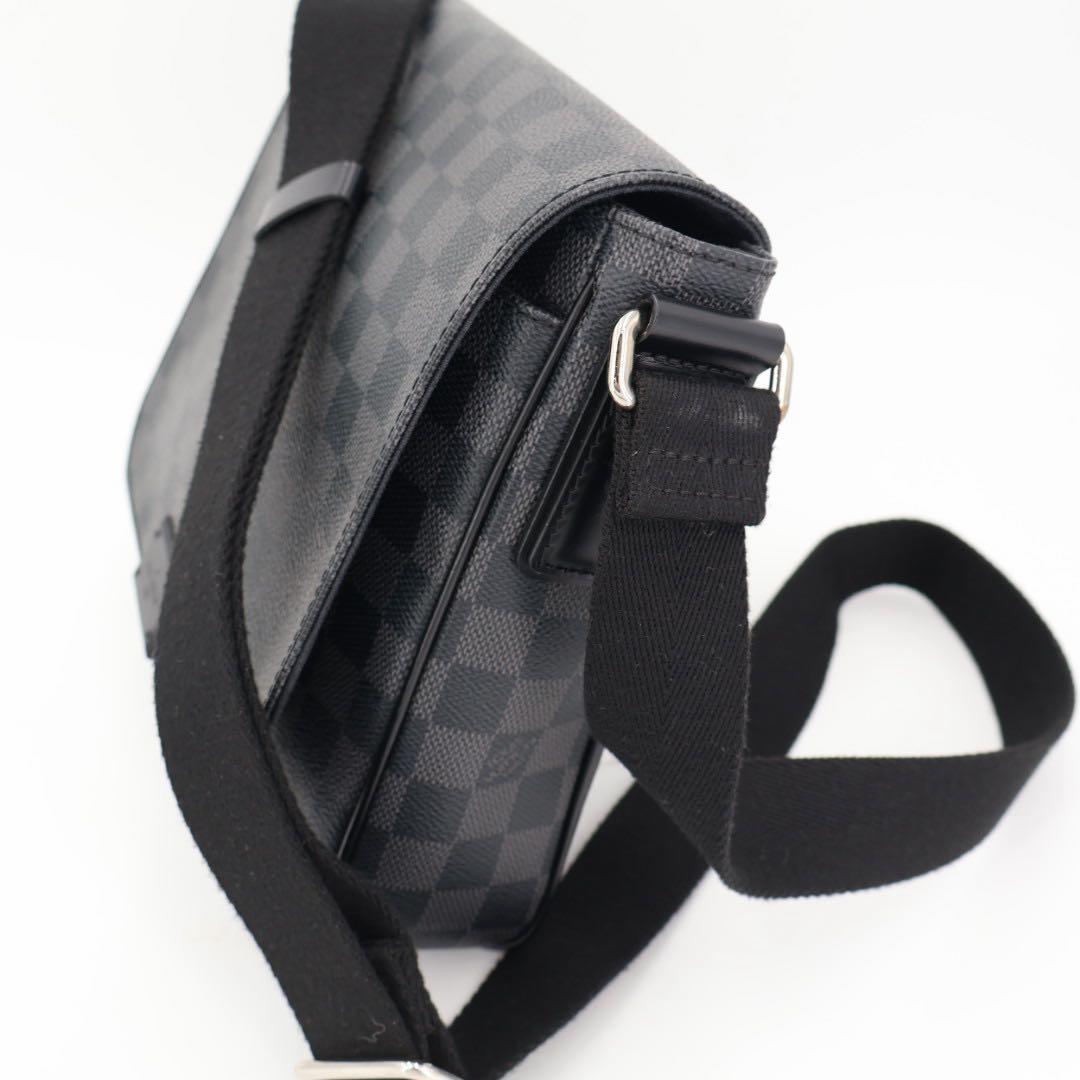 ルイ・ヴィトン LOUIS VUITTON ダミエグラフィット ディストリクトPM ショルダーバッグ メッセンジャーバッグ