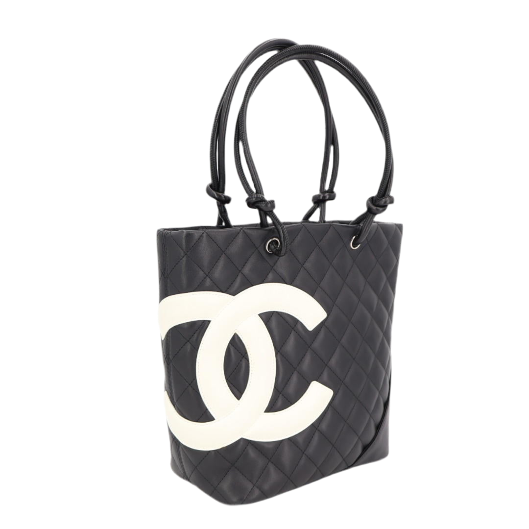シャネル CHANEL カンボンライン ミディアム トートバッグ