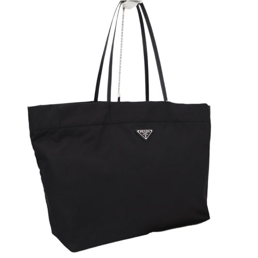 プラダ PRADA トートバッグ 1BG107 ブラック ナイロン レザー