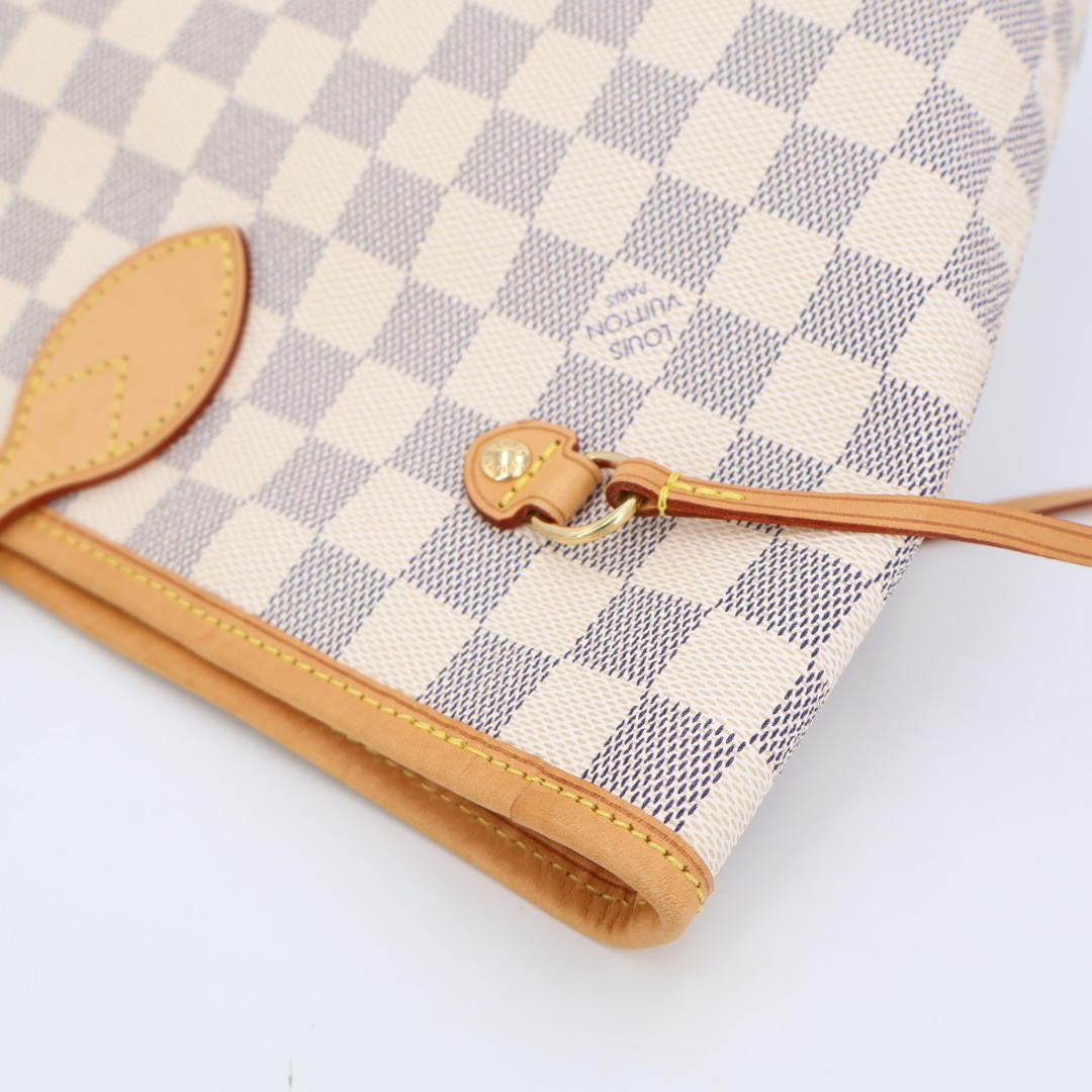 ルイ・ヴィトン LOUIS VUITTON ネヴァーフルMM ダミエアズール トートバッグ
