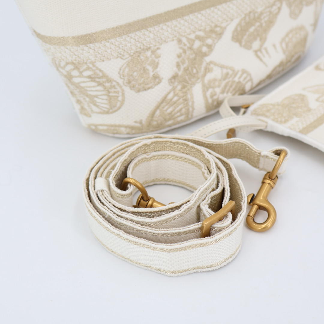 クリスチャンディオール Christian Dior バケットバッグ ショルダーバッグ 3WAY 美品
