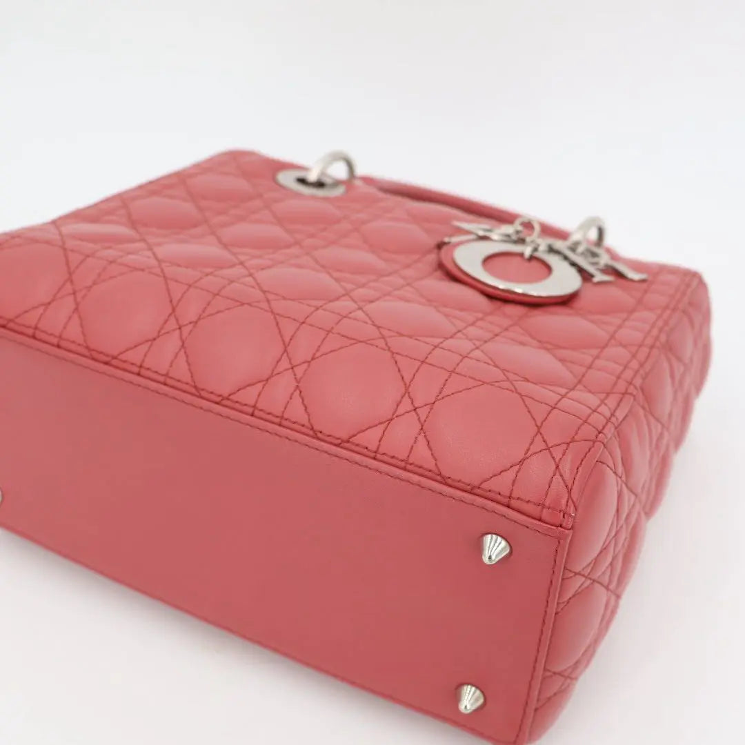 クリスチャンディオール Christian Dior レディディオール カナージュ ハンド ショルダーバッグ