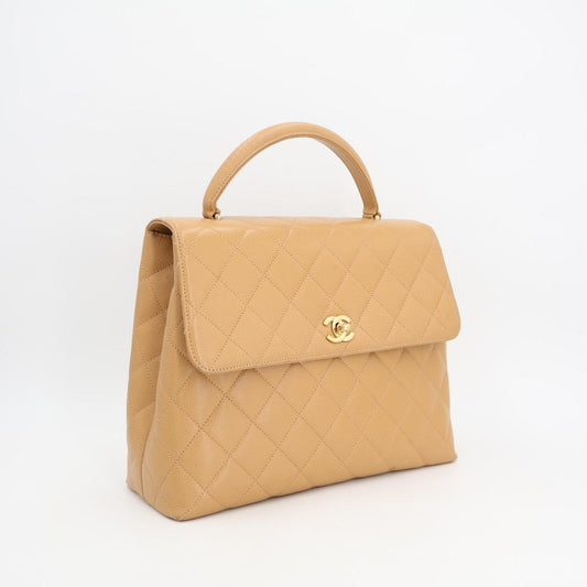 シャネル CHANEL マトラッセ ケリー型 トップハンドルバッグ
