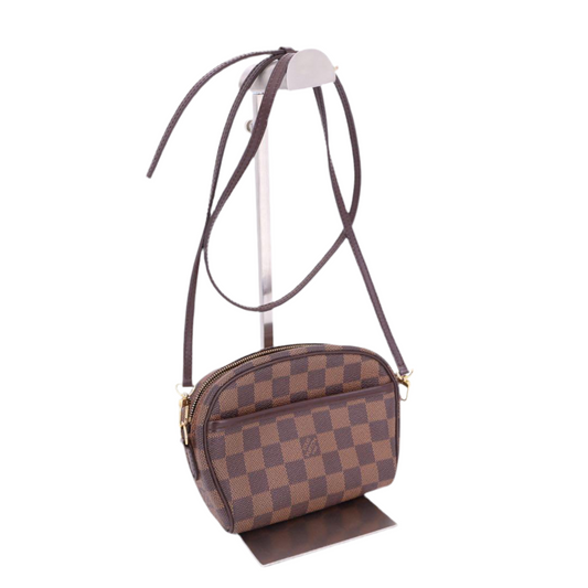 ルイ ヴィトン LOUIS VUITTON N51296 ポシェット イパネマ ダミエ エベヌ ショルダーバッグ ダミエキャンバス レディース