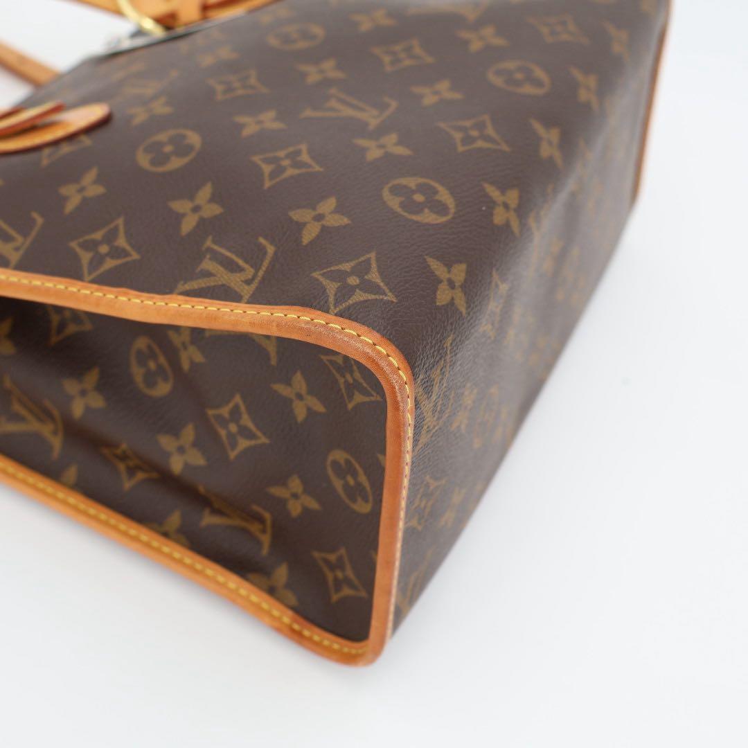 ルイ・ヴィトン LOUIS VUITTON モノグラム ポパンクール オ ワンショルダー トートバッグ M40007 ブラウン PVC ショルダーバッグ
